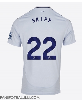 Leicester City Oliver Skipp #22 Tricou Fotbal Replică 2024-25 Barbati Treilea